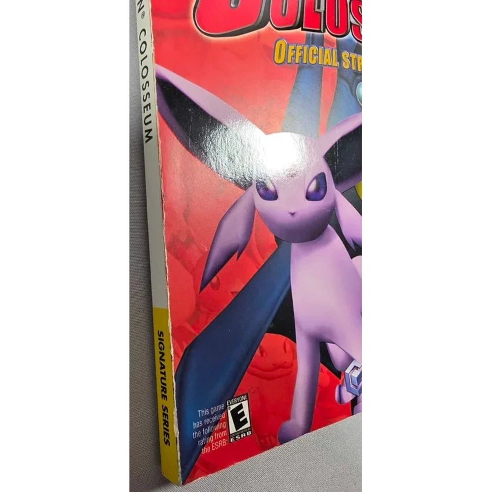 Nintendo GameCube Pokemon Colosseum Official Strategy Guide w/ 10 Page Fold Out - Picture 3 of 8